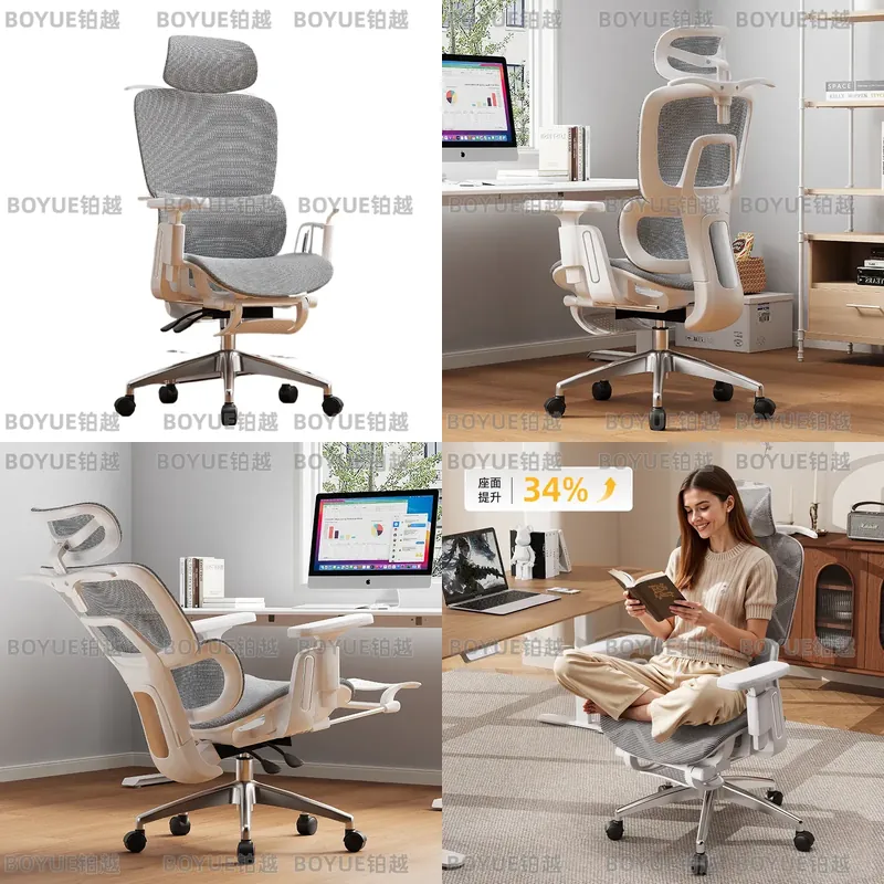 Woodworking Desk Chair - 인체공학적 사무실 의자 하이백 메쉬 컴퓨터
