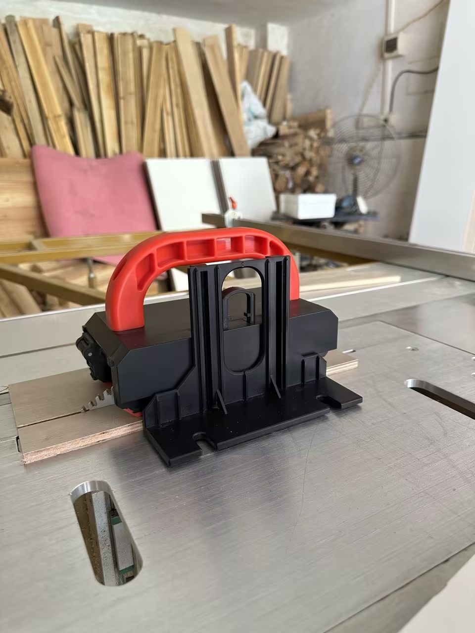 Woodworking Bandsaw - 테이블쏘 푸시 블록 푸셔 조절식 목공용