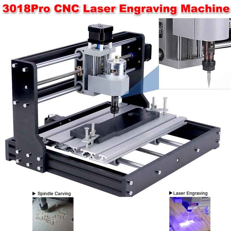 Wood Woodworking - CNC 3018Pro 목공 조각기 15W 20W