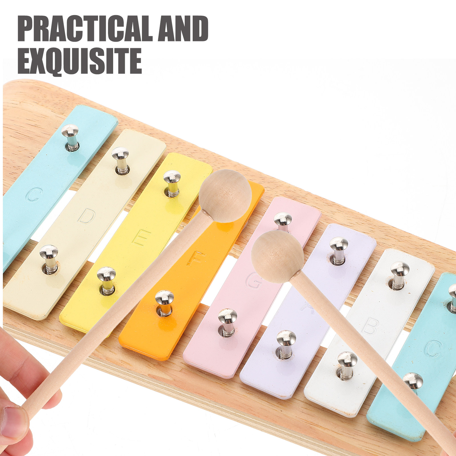 2개입 튼튼한 나무 망치 세트 - 자일로폰, 글로켄슈필 - Woodworking Xylophone 리뷰 및 가격
