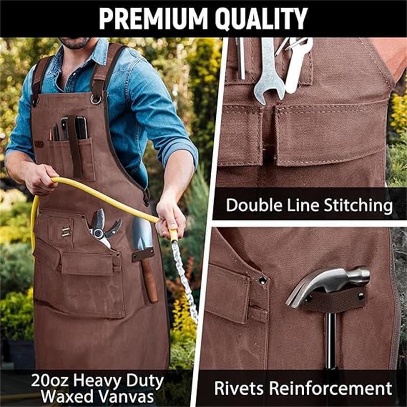 조절 가능한 크로스 백 스트랩이 있는 목공용 앞치마,  - Woodworking Apron 리뷰 및 가격