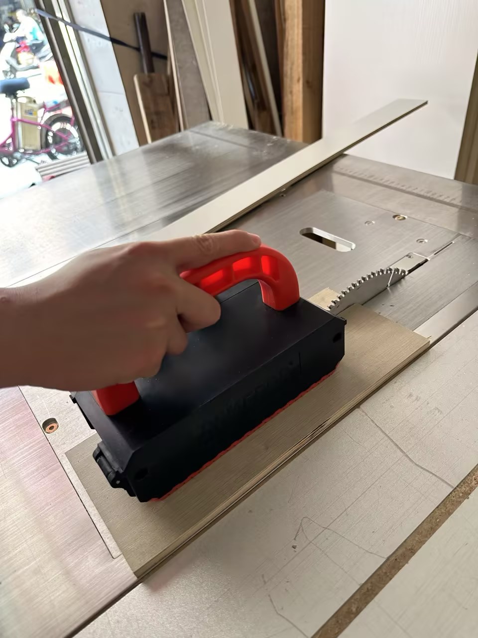테이블쏘 푸시 블록 푸셔 조절식 목공용 액세서리 푸셔  - Woodworking Bandsaw 리뷰 및 가격