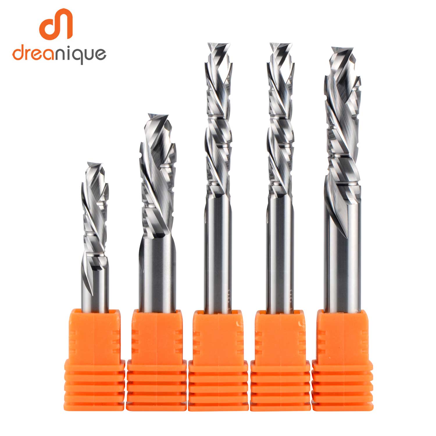 DREANIQUE 2개의 플루트 압축 밀링 커터(칩 브 - Woodworking Nc 리뷰 및 가격