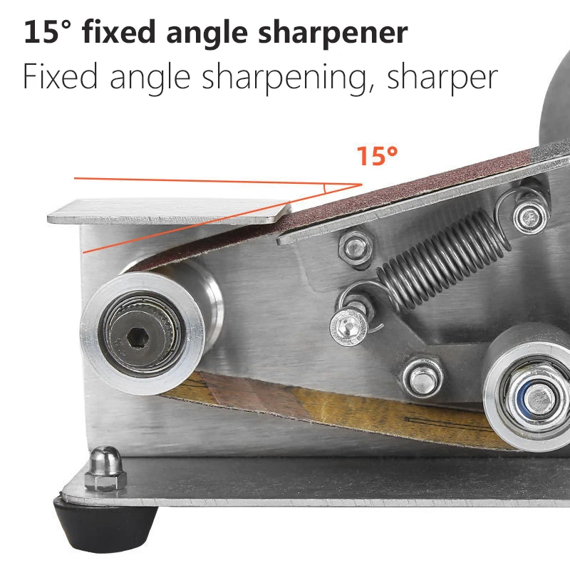 다기능 스테인레스 스틸 미니 샌딩 벨트 기계 고정 각도 - Woodworking Essential Tools 리뷰 및 가격