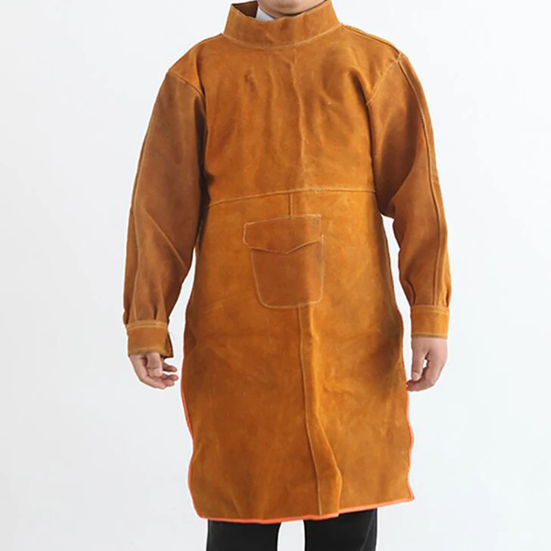 소가죽 용접복, 105CM 길이의 헤비듀티 용접 앞치마 - Woodworking Apron 리뷰 및 가격