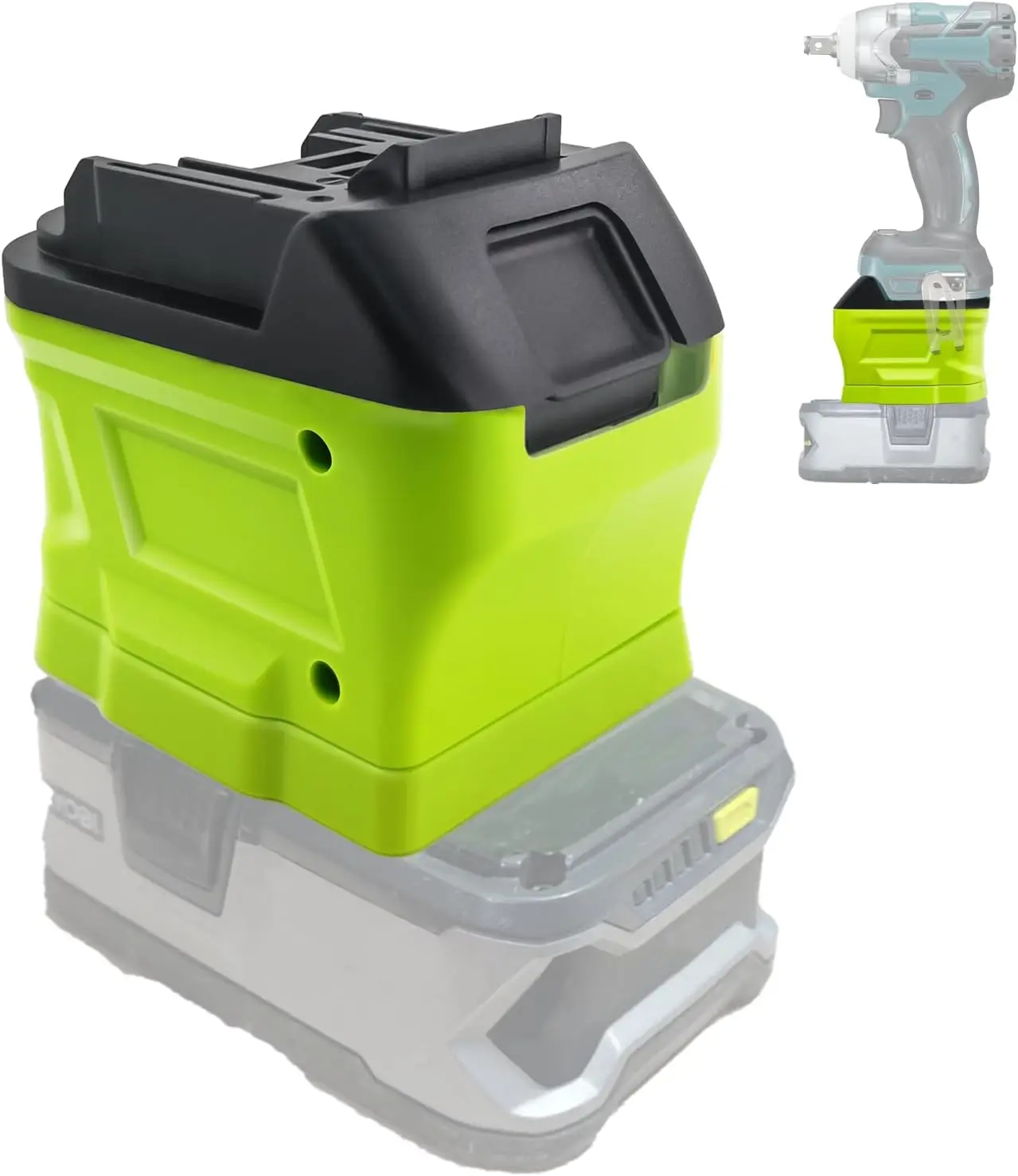 Ryobi 18V 리튬 이온 배터리 용 배터리 어댑터  - Woodworking Essential Tools 리뷰 및 가격