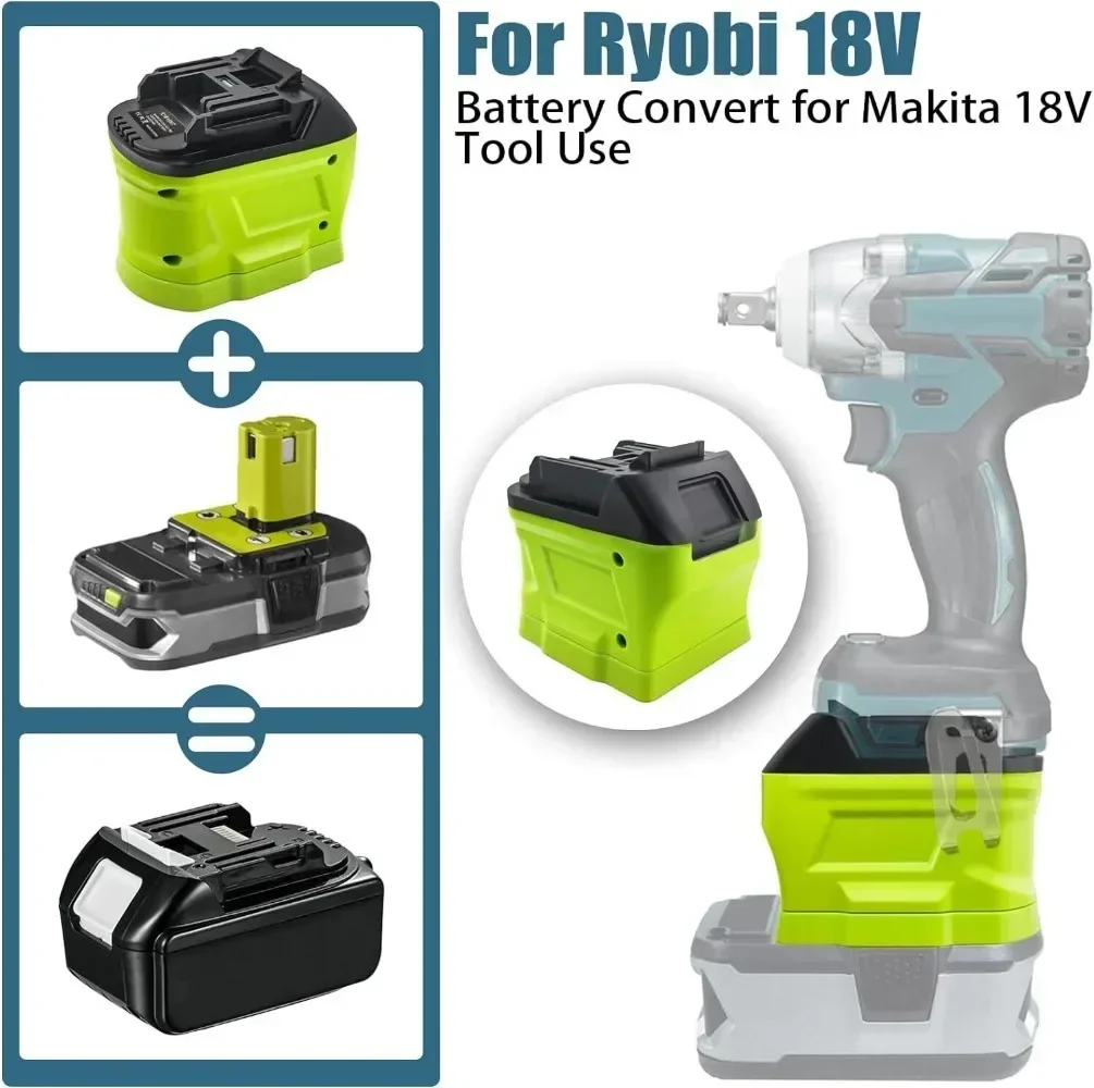 Ryobi 18V 리튬 이온 배터리 용 배터리 어댑터  - Woodworking Essential Tools 리뷰 및 가격