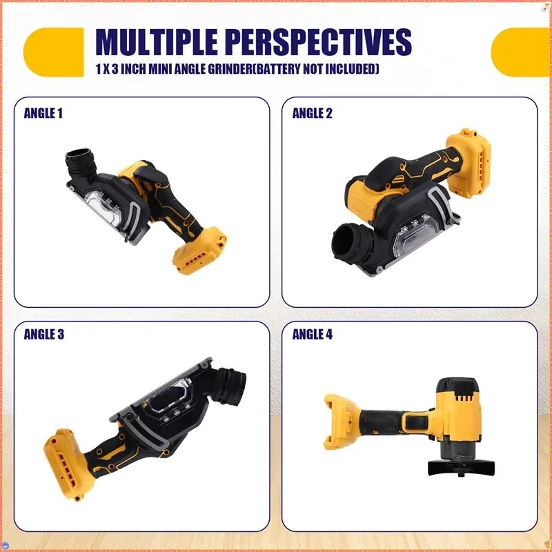 3인치 미니 앵글 그라인더 무선 전기 절단 공구, 디월 - Woodworking Essential Tools 리뷰 및 가격