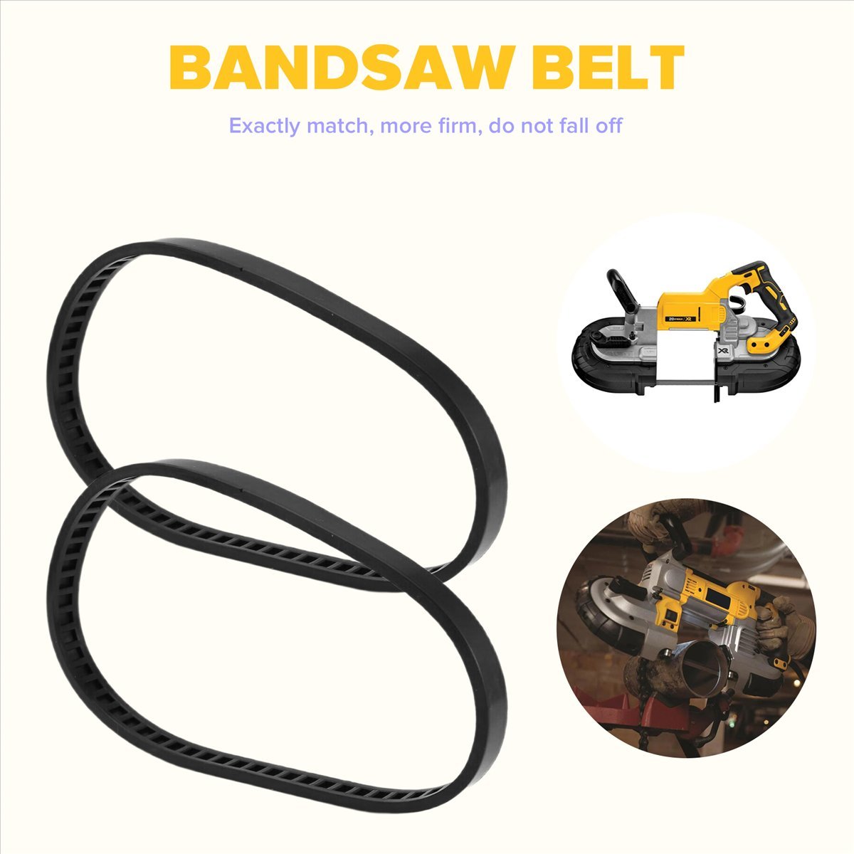 2팩 650721-00 밴드쏘 타이어 벨트, 6인치 밴 - Woodworking Bandsaw 리뷰 및 가격