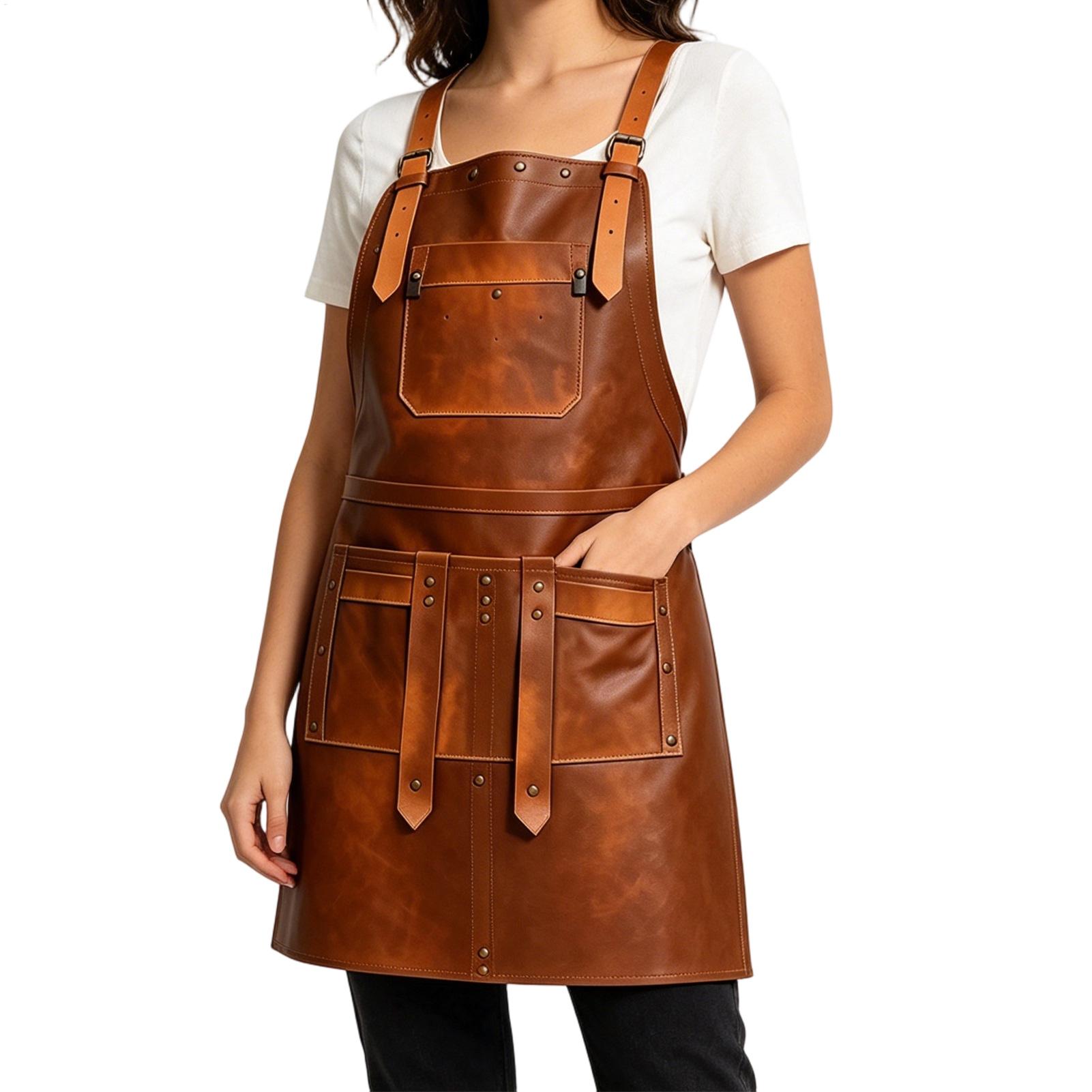 다양한 포켓이 있는 가죽 앞치마, 방수 조절 가능한 스 - Woodworking Apron 리뷰 및 가격
