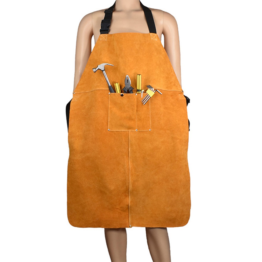 오렌지색 두꺼운 소가죽 용접 앞치마 소가죽 90cm*6 - Woodworking Apron 리뷰 및 가격
