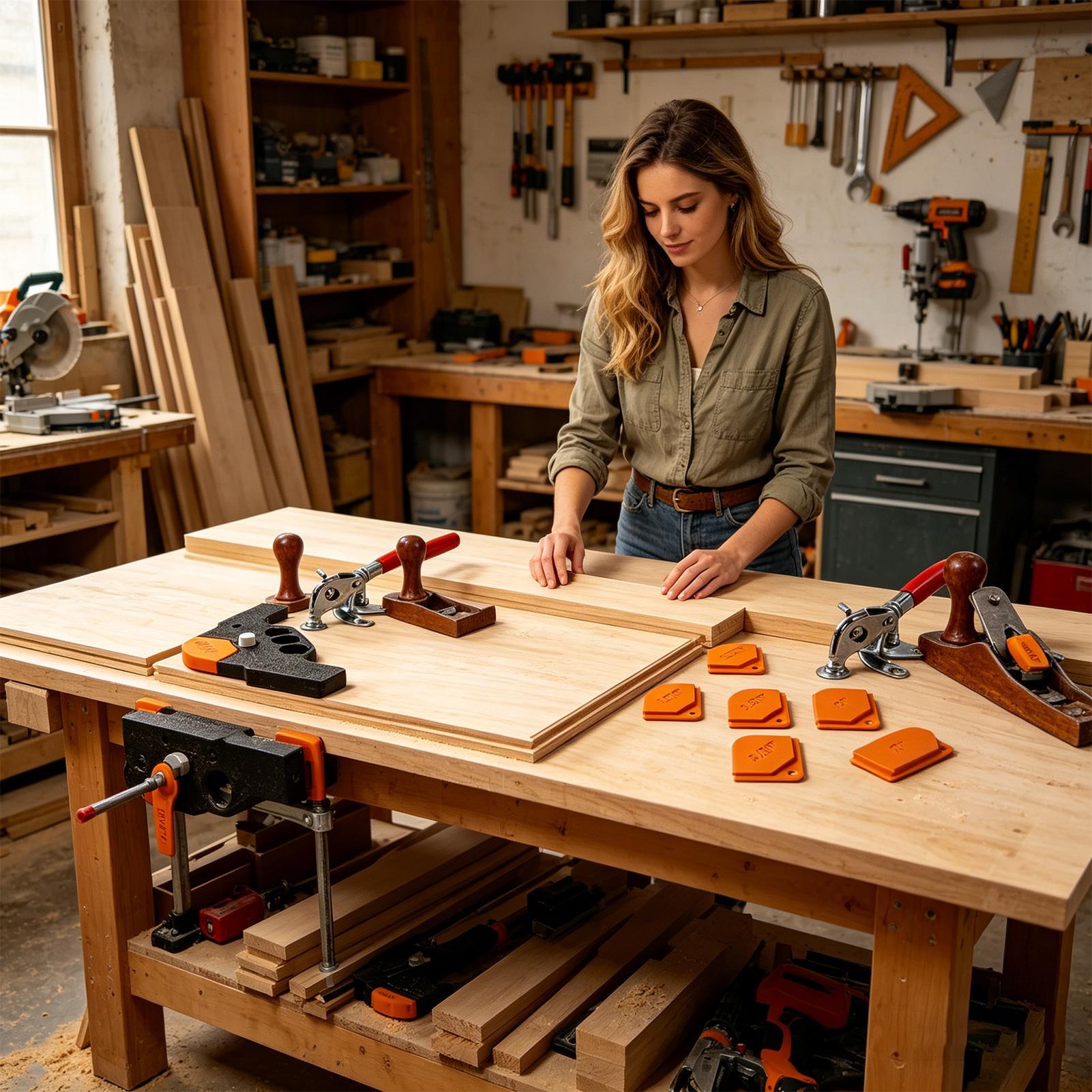 라우터 코너 라디우스 템플릿 5개 고경도 정확한 위치  - Woodworking Templates 리뷰 및 가격