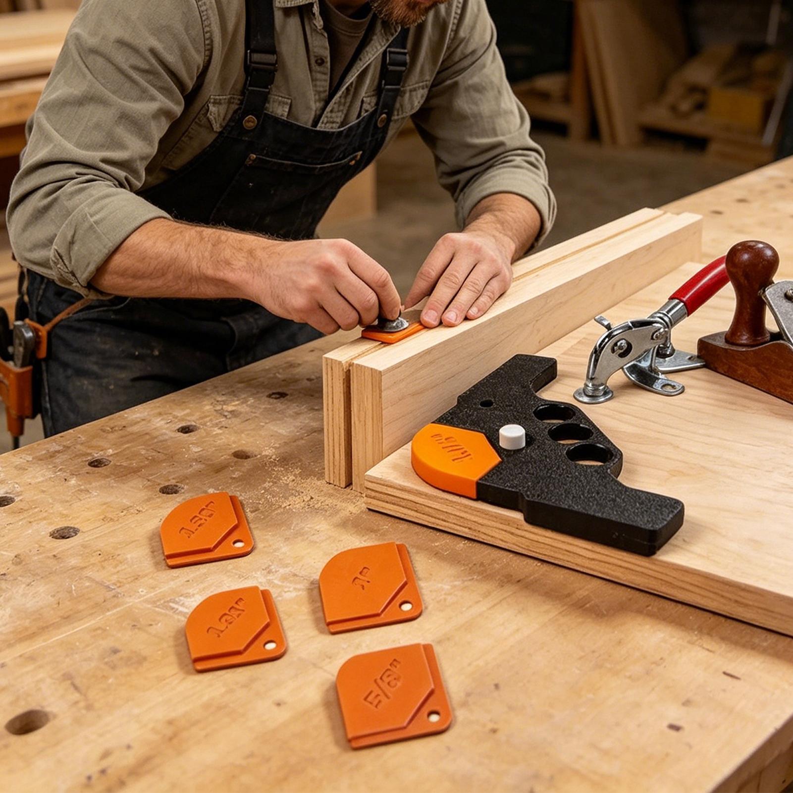 라우터 코너 라디우스 템플릿 5개 고경도 정확한 위치  - Woodworking Templates 리뷰 및 가격