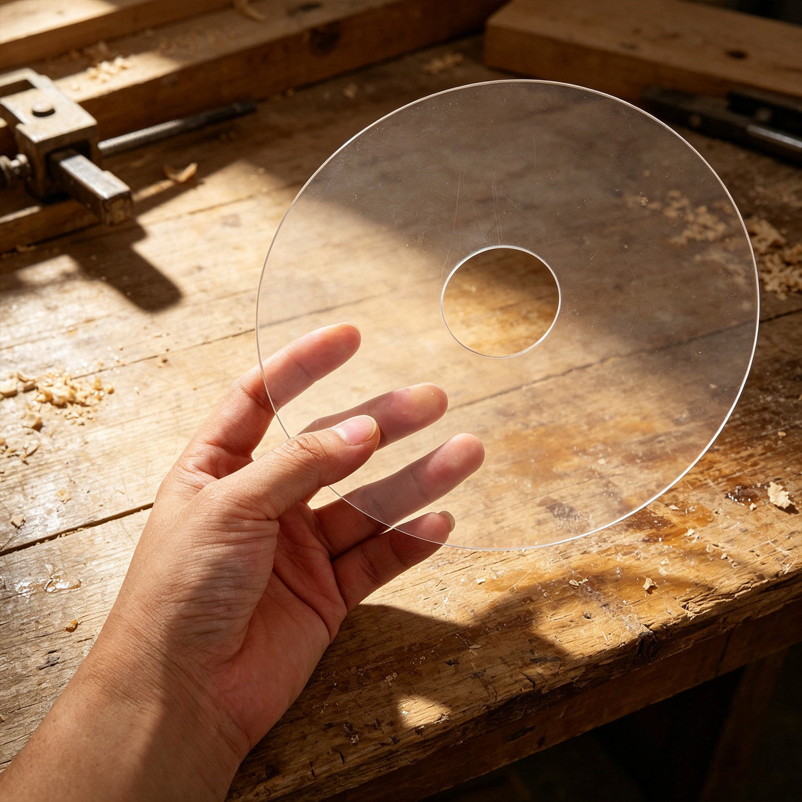 목공용 투명 아크릴 라우터 템플릿 직사각형 원형 트레이 - Woodworking Templates 리뷰 및 가격