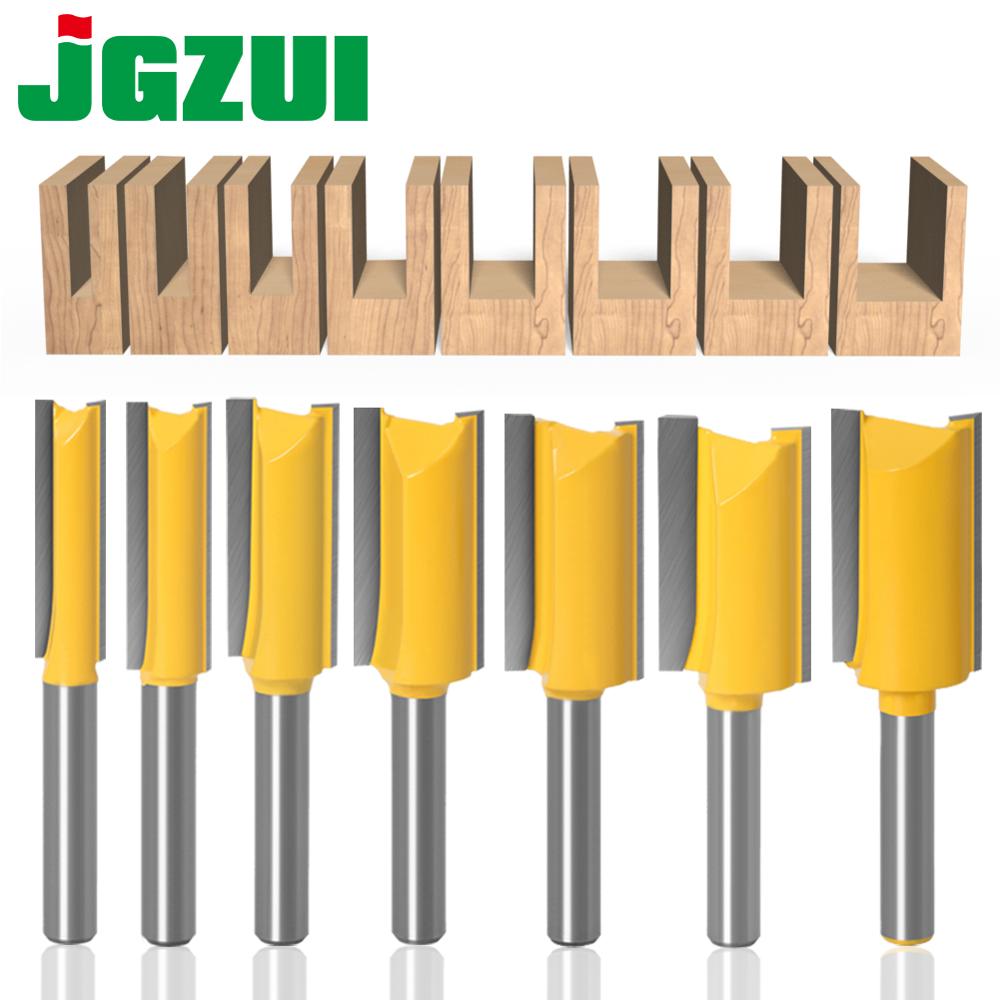 JGZUI 1pc 1/4 생크 스트레이트 비트 텅스텐  - Woodworking Nc 리뷰 및 가격