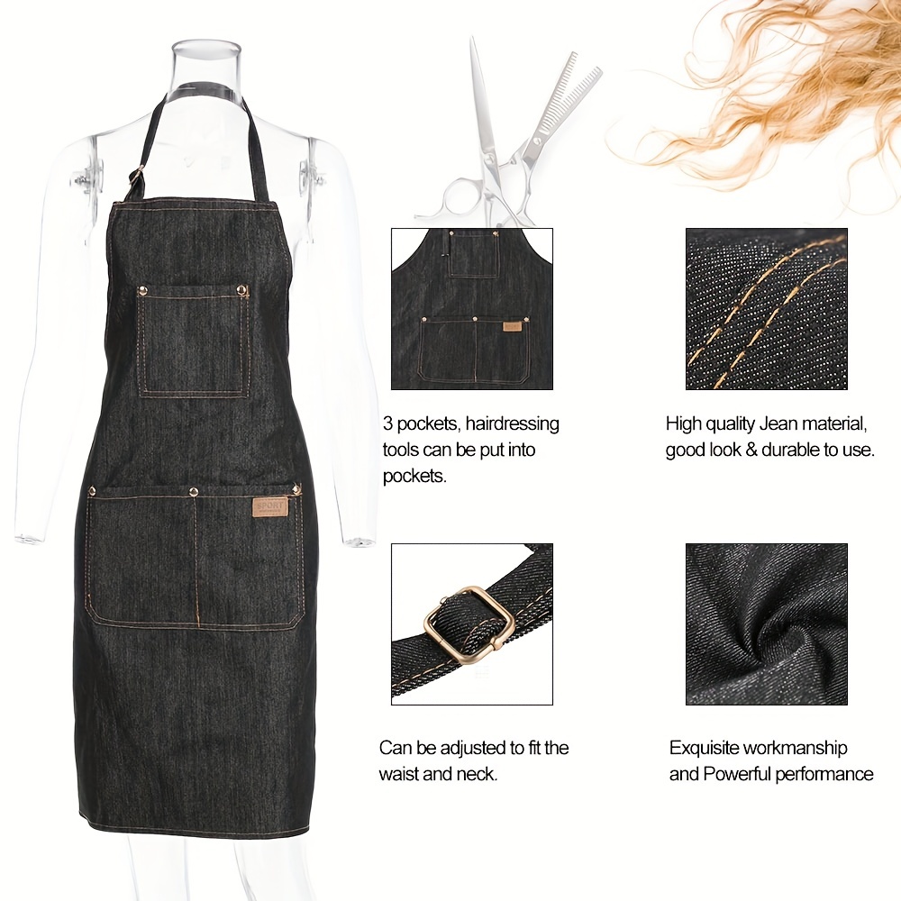 주머니가있는 경량 데님 진 도구 앞치마 남성과 여성을위 - Woodworking Apron 리뷰 및 가격