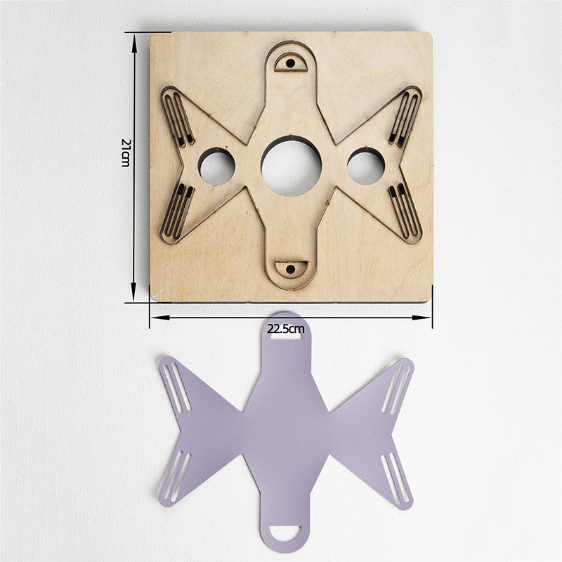 가죽 절단 다이 컷 가죽 미니 가방 금형 가죽 도구 템 - Woodworking Templates 리뷰 및 가격