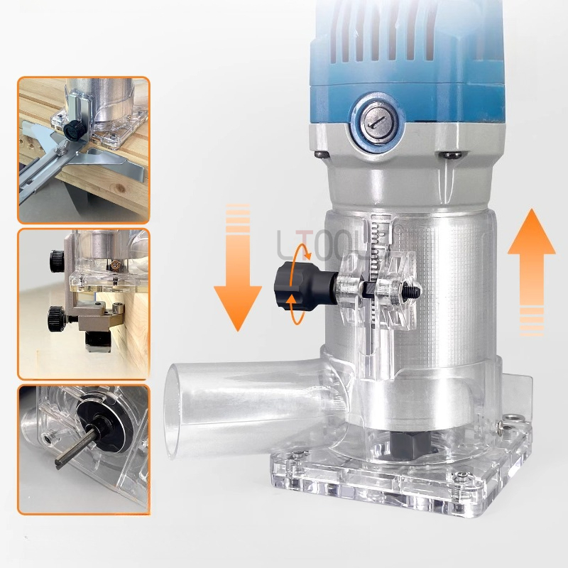 엣지 트리밍 머신 진공 후드 목공 다용도 PC 투명 먼 - Woodworking Vacuum Press 리뷰 및 가격