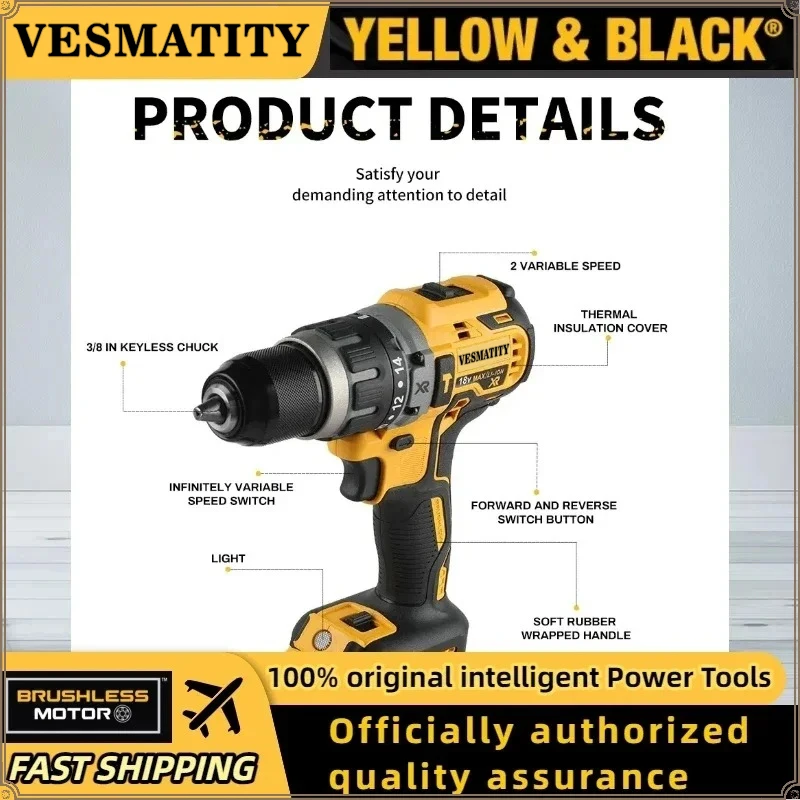 DCD796 브러시리스 임팩트 전동 드릴 다기능 무선  - Woodworking Essential Tools 리뷰 및 가격